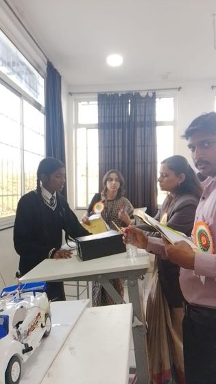 Participation in Inspire award Science Exhibition – photo 1